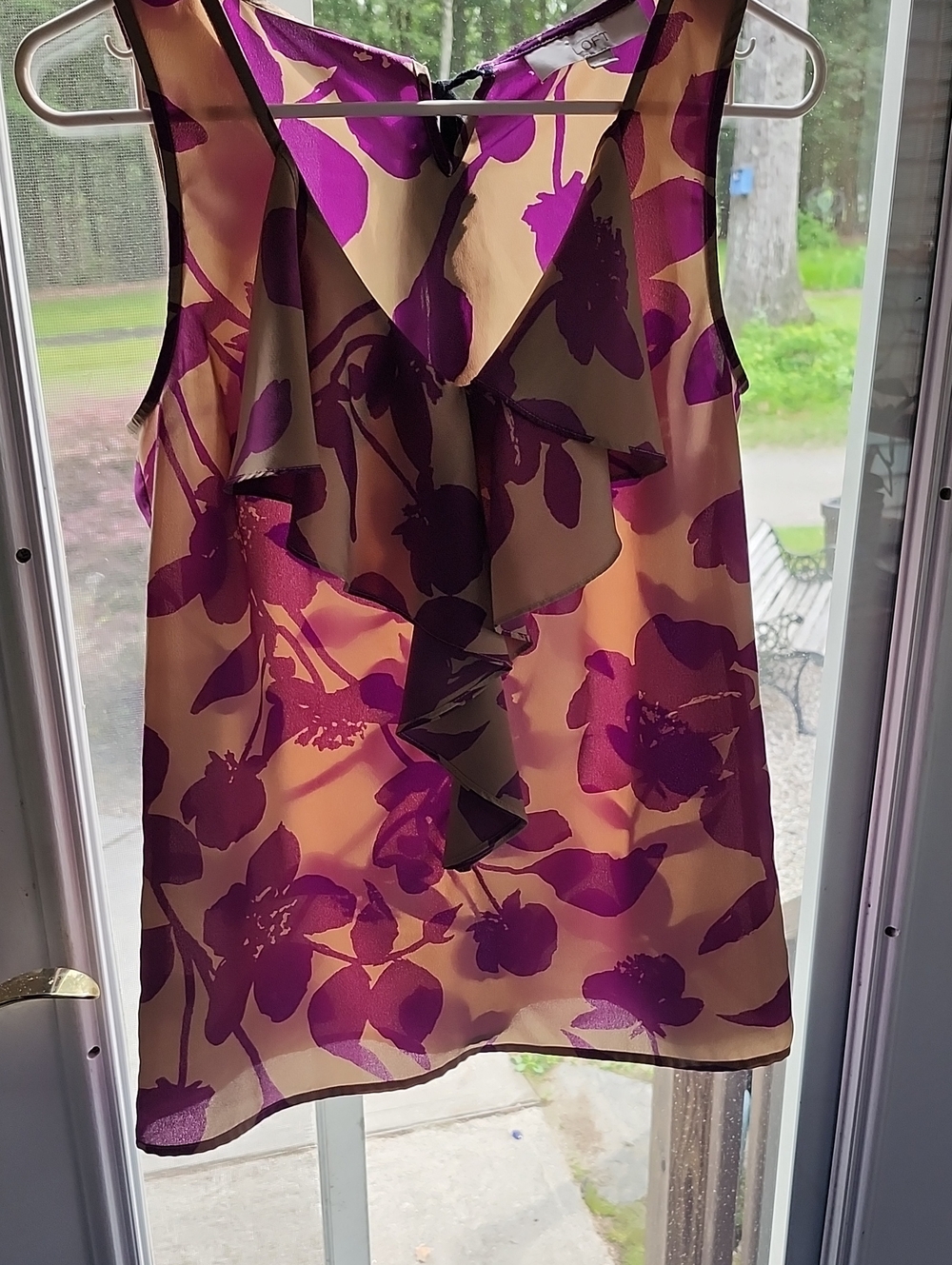 Loft Sleeveless Light Weigh, Airy  Sz S Top.  Never Worn.